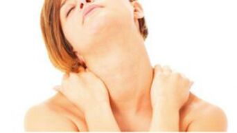 Benching blood pressure for cervical osteochondrosis