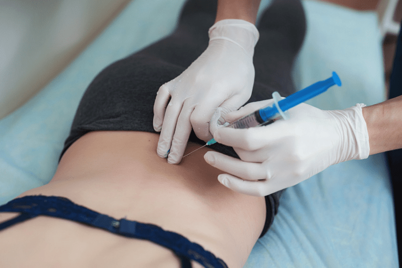 blockade in lumbar osteochondrosis